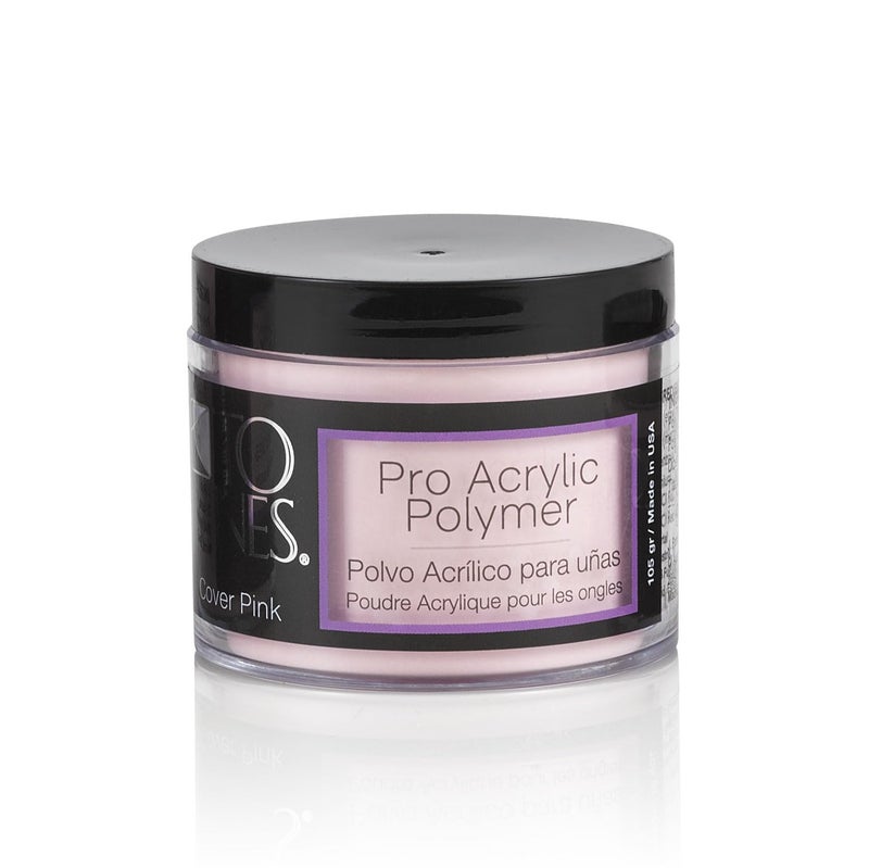 Tones Pro Polymer Acrylic Nail Powder Cover Pink Soft Nude Pink 35 Fl Oz  LongLasting  NonYellowing Polymer Acrylic Nail Powder for Salon  Home Quality Nail Carving Extensions  3D Art